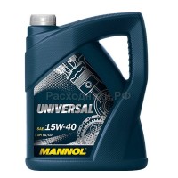 Масло моторное Mannol Universal 15W-40 (4л) 1247