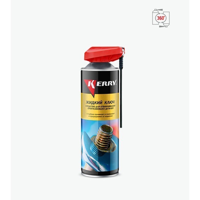 940-5 Kerry Жидкий ключ "Клапан 360" 650мл KR9405