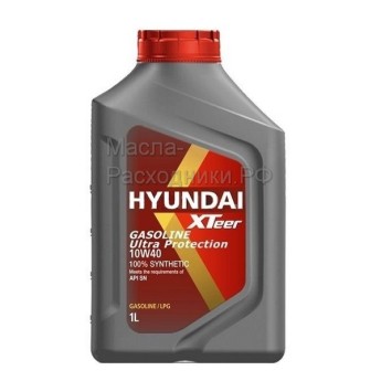 HYUNDAI Xteer GASOLINE ULTRA PROTECTION 10W-40 SN Масло моторное (1л) 1011019