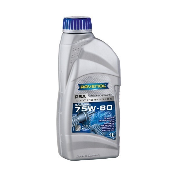 Масло трансмиссионное Ravenol 75W-80 PSA (1л) 1222100-001-01-999