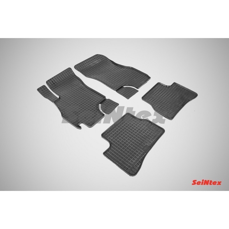 Коврики резиновые с рисунком "Сетка" HYUNDAI ACCENT 2000-2012 (комплект) SEINTEX 00162