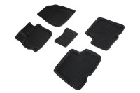 Коврики 3D EVA "РОМБ" Nissan Almera IV 2013-н.в. черные (комплект) 95234 SEINTEX