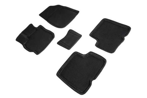 Коврики 3D EVA "РОМБ" Nissan Almera IV 2013-н.в. черные (комплект) 95234 SEINTEX