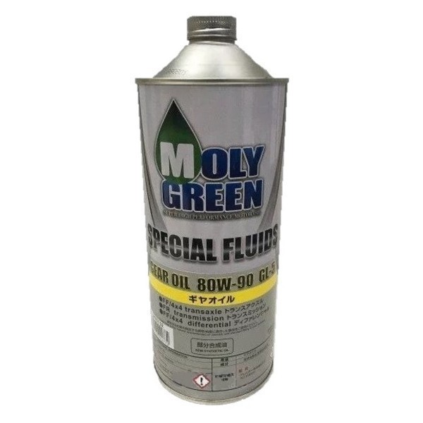 MOLYGREEN GEAR OIL Масло трансмиссионное 80W-90 GL-5 (1л) 0470152