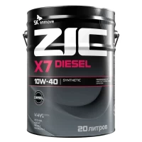 Масло моторное ZIC X7 Diesel 10W-40 (20л) 192607