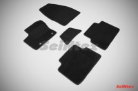 Ворсовые коврики LUX для Ford Kuga I 2008-2012 (комплект) SEINTEX 94280