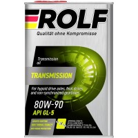 Масло трансмиссионное ROLF Transmission 80W-90 GL-5 (4л) 322243