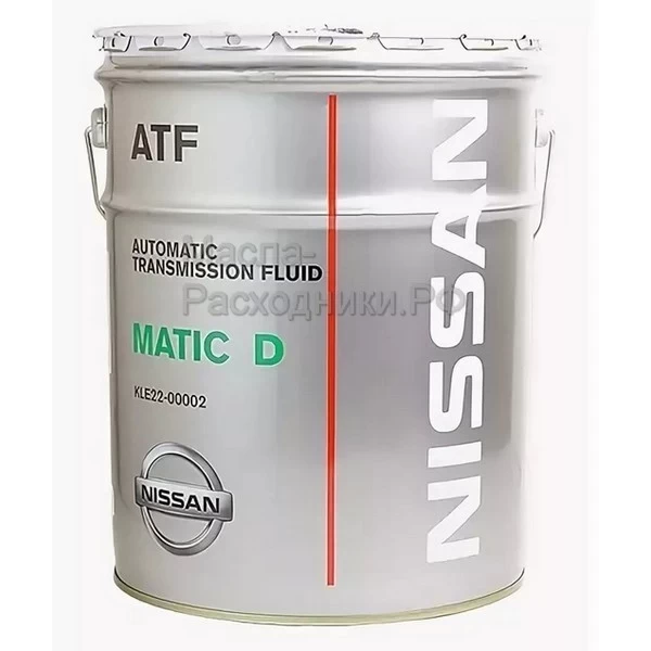 KLE22-00002 Nissan ATF Matic-D, жидкость для АКПП (20л)