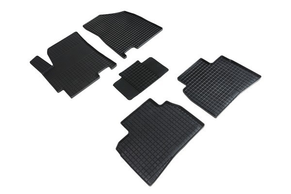 Резиновые коврики с рисунком "сетка" Сетка JAC J7 2020-н.в. (комплект) 96181 SEINTEX