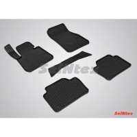 Коврики резиновые с рисунком "Сетка" BMW 3 Ser F-30 2011- (комплект) SEINTEX 84151