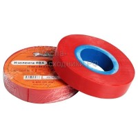 Изолента ПВХ, красная, 15 мм*20 м AIRLINE AITP09