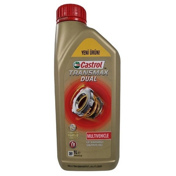 Масло трансмиссионное Castrol Transmax Dual Multivehicle (1л) 15E61E