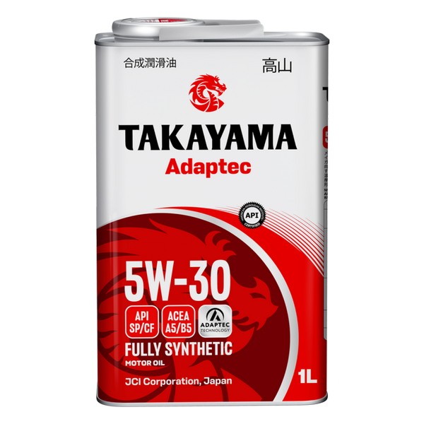 Масло моторное 5W-30 TAKAYAMA Adaptec A5/B5 SP/CF (1л) 322126