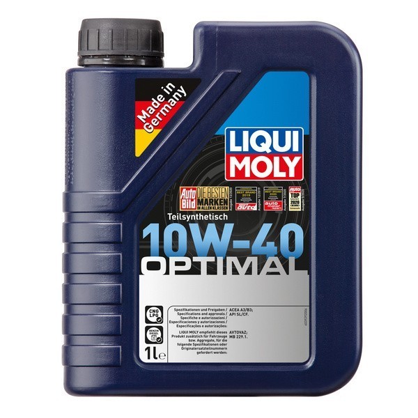 Масло моторное Liqui Moly Optimal 10W-40 (1л) 3929
