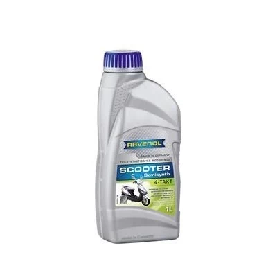 Масло для четырехтактных двигателей скутеров Ravenol 4T Scooter 10W-40 (1л) 115215500101999