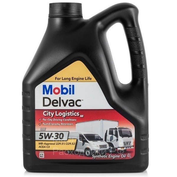 MOBIL DELVAC City Logistics M 5W-30 Масло моторное (4л) 153904