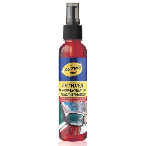AC-130 ASTROhim Размораживатель стекол и замков "Антилед" (250 мл)