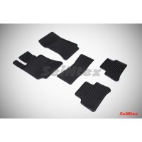 Коврики резиновые с рисунком "Сетка" MERCEDES-BENZ E-Class W212 2007-2016 (комплект) SEINTEX 81914