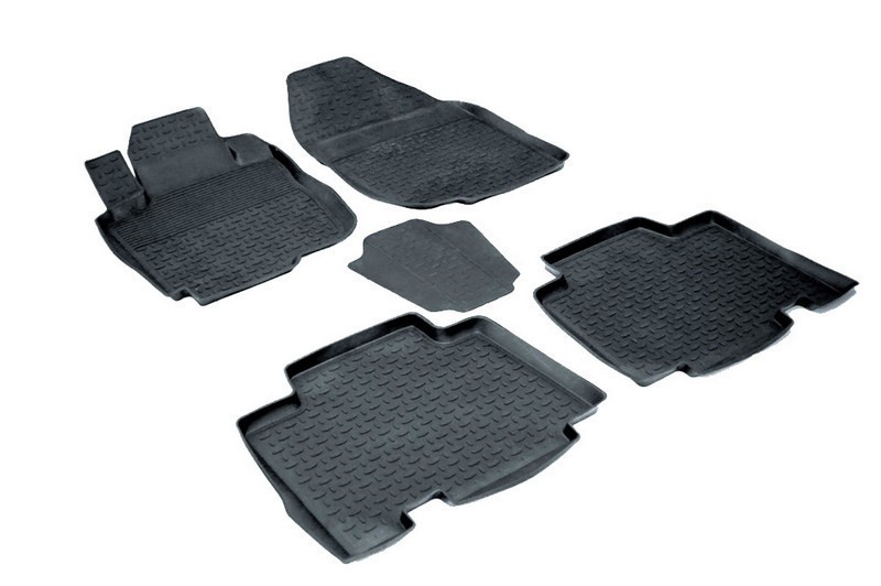 Коврики с высокими бортиками TOYOTA RAV 4 III L 2008-2012 (комплект) SEINTEX 01297