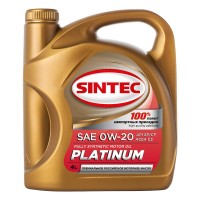 Масло моторное SINTEC PLATINUM 0W-20 SP/CF C5 (4л) 322762