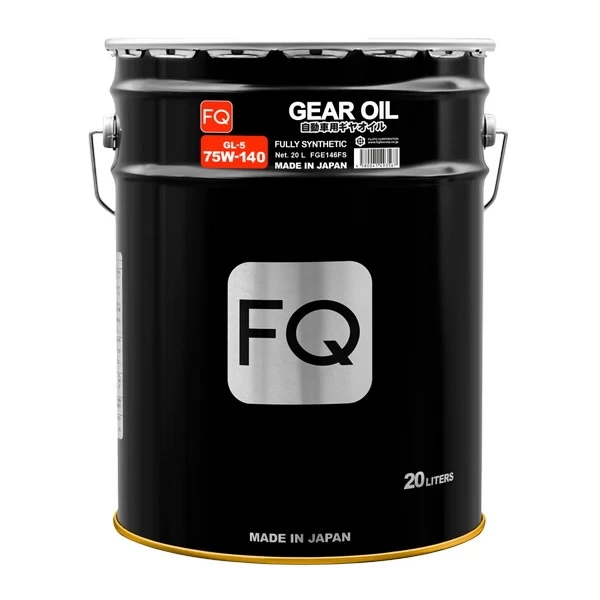 Масло трансмиссионное FQ GEAR GL-5 75W-140 FULLY SYNTHETIC (20л) FGE146FS