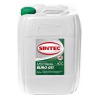 Антифриз A-40 Sintec Euro G11 (зелёный) (АКЦИЯ 10кг по цене 8кг) 990582