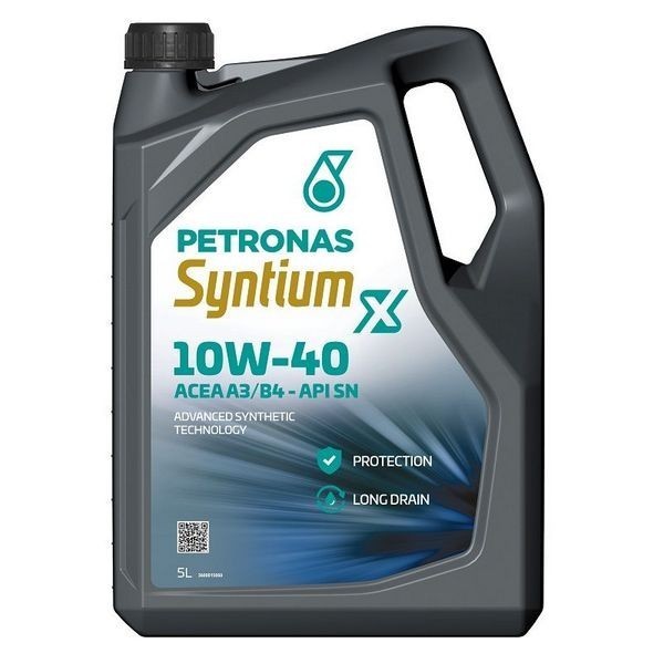 Масло моторное PETRONAS SYNTIUM X 10W-40 A3/B4 (5л) 70984M12EU
