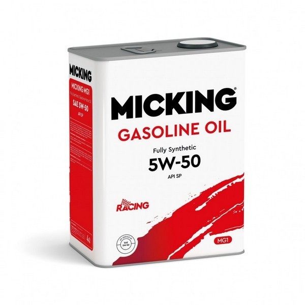 Масло моторное Micking Gasoline Oil MG1 5W-50 SP (4л) M2139