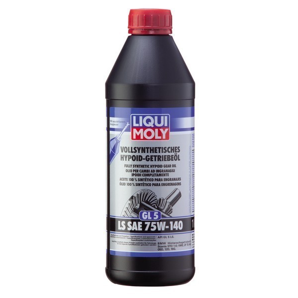 Масло трансмиссионное Liqui Moly Vollsynthetisches Hypoid-Getriebeoil LS 75W-140 (1л) 8038