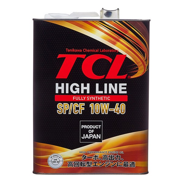 Масло моторное TCL High Line 10W-40 SP/CF (4л) H0041040SP