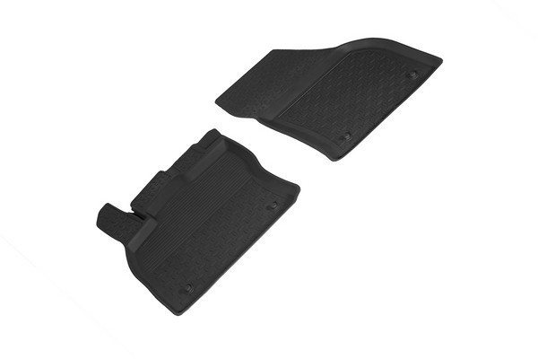 Коврики резиновые VOLKSWAGEN CADDY V 2020-н.в. (передний ряд) высокий борт (комплект) SEINTEX 97730