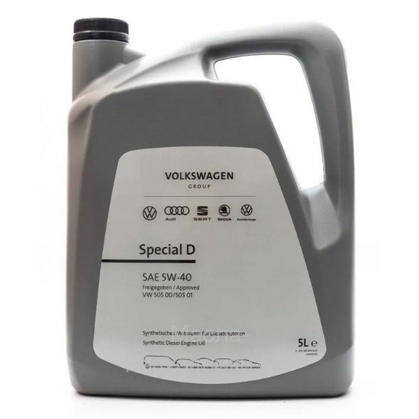 VAG Special D 5W-40 Масло моторное VW 505.00/505.01 (5л)