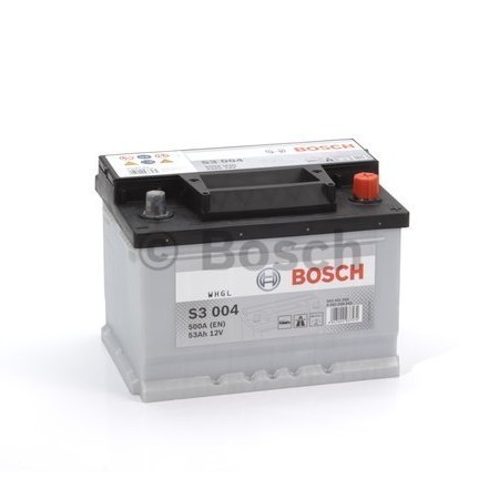BOSCH Аккумулятор S3 12V 53Ah 400A (-/+) 0092S30041