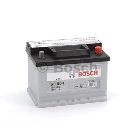 BOSCH Аккумулятор S3 12V 53Ah 400A (-/+) 0092S30041