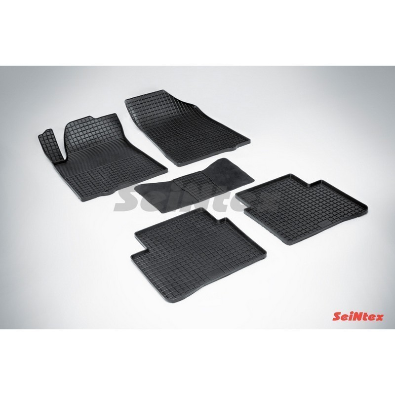 Коврики резиновые с рисунком "Сетка" NISSAN TEANA II 2008-2014 (комплект) SEINTEX 00725