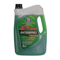 AGA344LL Антифриз AGA -40С JIS K 2234 (5кг) (готовый, зеленый)