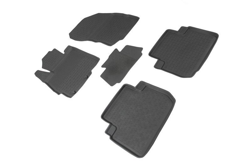 SEINTEX Коврики MITSUBISHI ECLIPSE CROSS с высоким бортом (комплект) 89608 (2017-) + перемычка