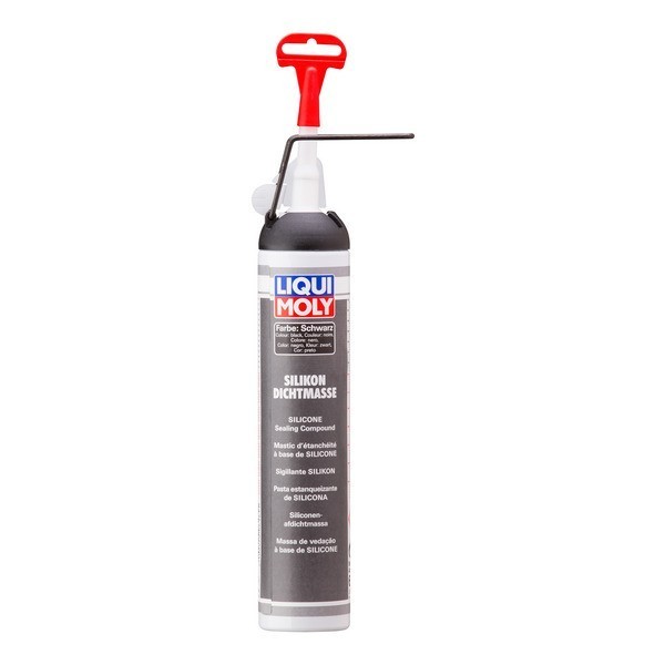 Силиконовый герметик (черный) Silicon-Dichtmasse schwarz (0,2л) 6185 Liqui Moly