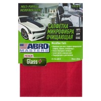 ABRO Салфетка очищающая микрофибра Glass (35х40) (CT-314-AM-R)