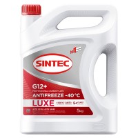 Антифриз A-40 Sintec LUX G12+ (красный) (АКЦИЯ 5кг по цене 4кг) 990579