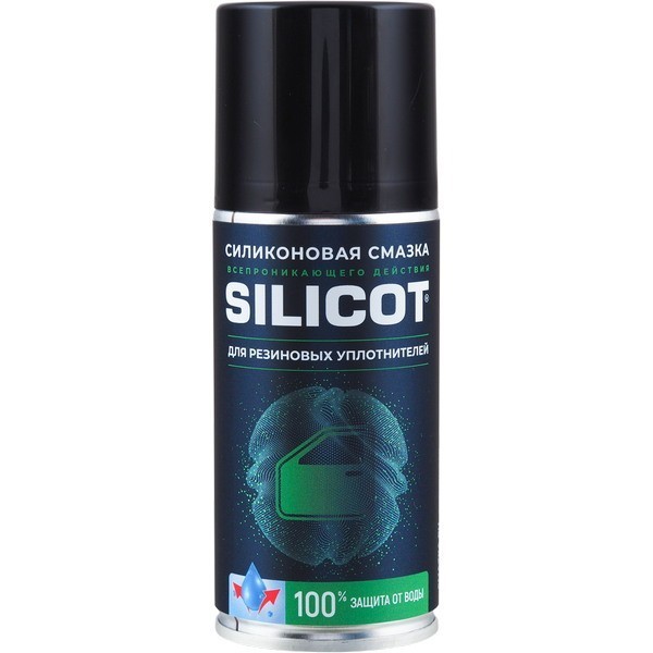ВМП-Авто Смазка SILICOT SPRAY для резиновых уплотнителей (150 мл) 2706