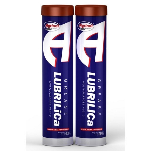 Смазка Автомобильная Агринол LubriLiCa EP 2 картридж (400 гр) 4823074503569