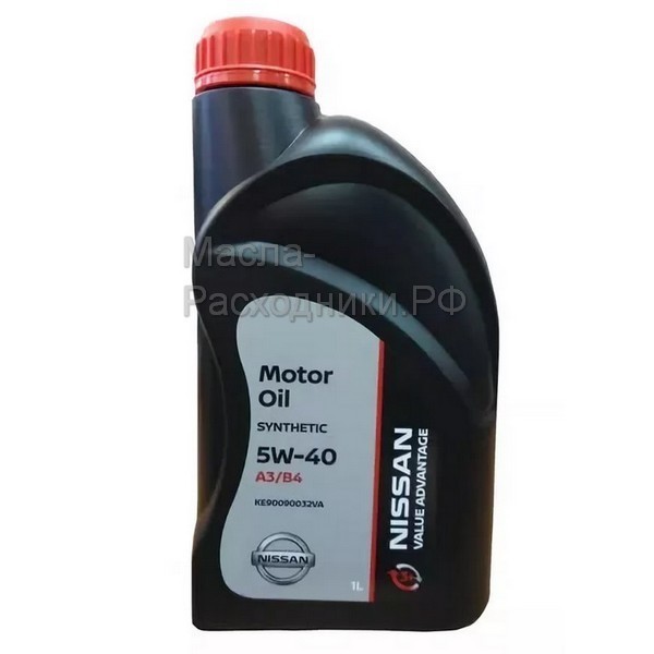 Масло моторное NISSAN 5W-40 VALUE ADVANTAGE (1л) KE90090032VA
