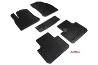 Резиновые коврики с рисунком "сетка" PORSCHE CAYENNE III 2017-н.в., Volkswagen Touareg III 2018-н.в. (комплект) 96104 SEINTEX