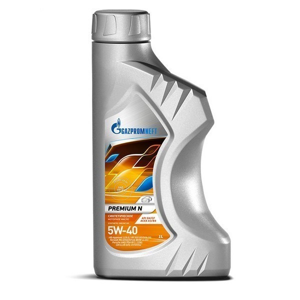 Масло моторное Газпромнефть Premium N 5W-40 SN/CF (1л) 2389900143