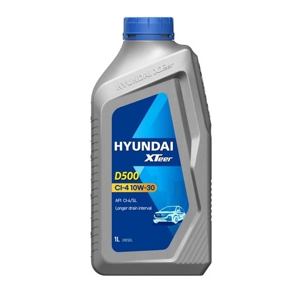 HYUNDAI Xteer D500 CI-4 10W-30 Масло моторное (1л) / 1011014