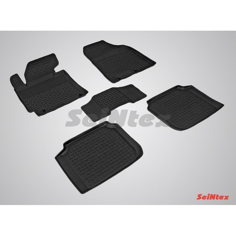 Коврики с высокими бортиками KIA CERATO III 2013-2017 (комплект) SEINTEX 83919