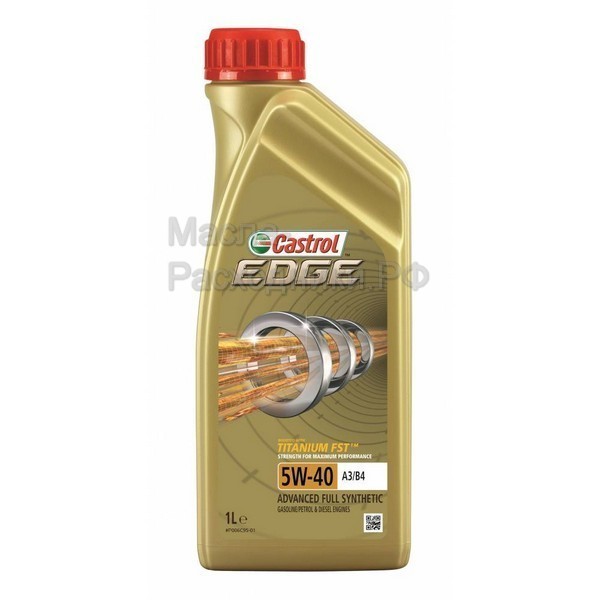 Масло моторное Castrol EDGE 5W-40 A3/B4 (1л) 15BA5E