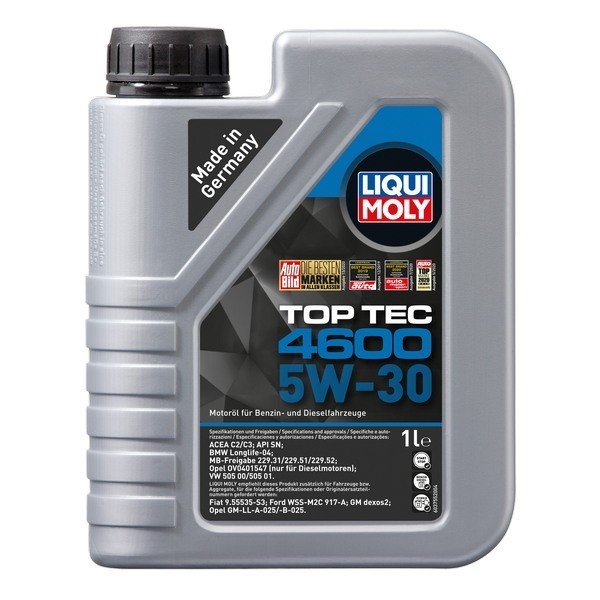 Масло моторное Liqui Moly Top Tec 4600 5W-30 (1л) 8032