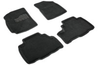 Ворсовые 3D коврики для Changan CS75 Plus 2022-н.в. 99479 SEINTEX